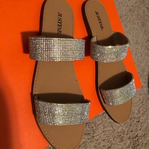 NWOT JustFab sandals!